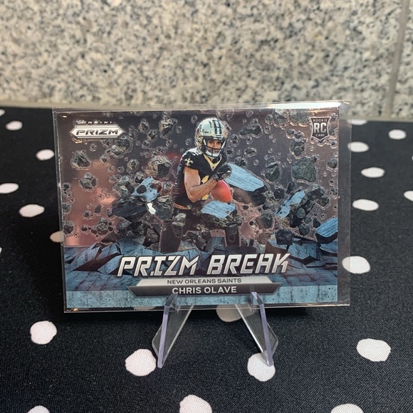 Reggie Bush 2021 Panini Mosaic & Chris Olave 2022 Panini Prizm Rookie Saints!! - Picture 4 of 5